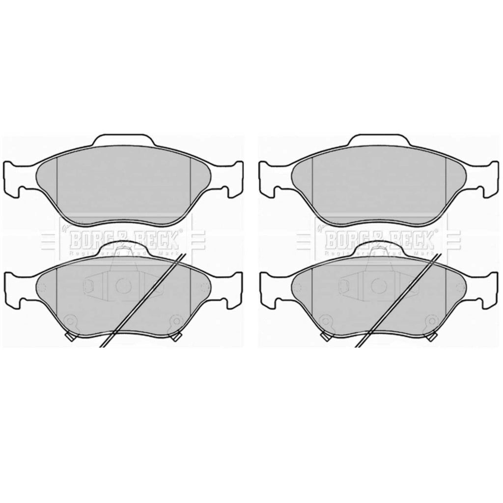 FrontBrakePadSetFitsToyotaYaris1.33Vvt-I,2005Onwards,044650D050