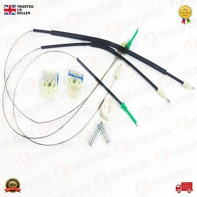FrontLeft/PassengerSideWindowRegulatorRepairKit8PcsFitsVwPassat