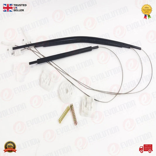 FrontLhPassengerSideWindowRegulatorRepairKit8PcsFitsSkodaOctavia
