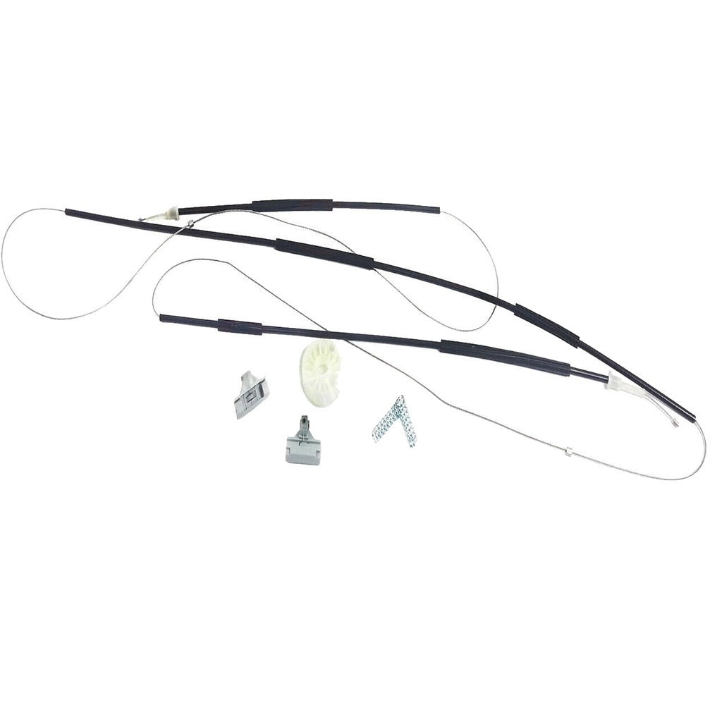 FrontRightLeftWindowRegulatorRepairKit6PcsFitsVwPolo2Door