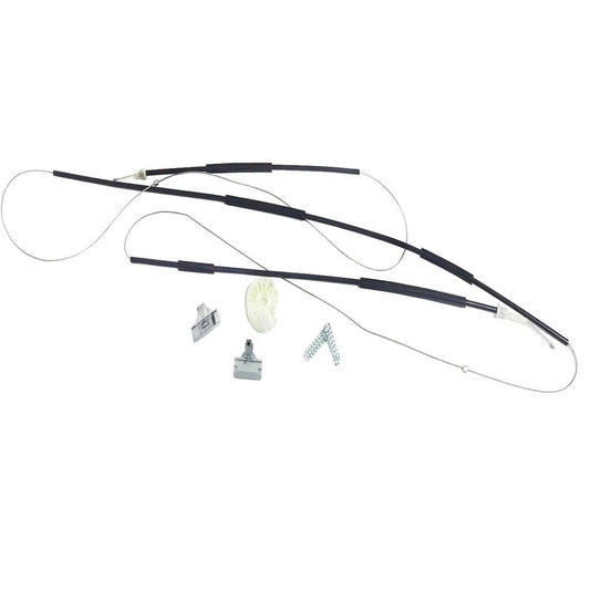 FrontRightLeftWindowRegulatorRepairKit6PcsFitsVwPolo2Door