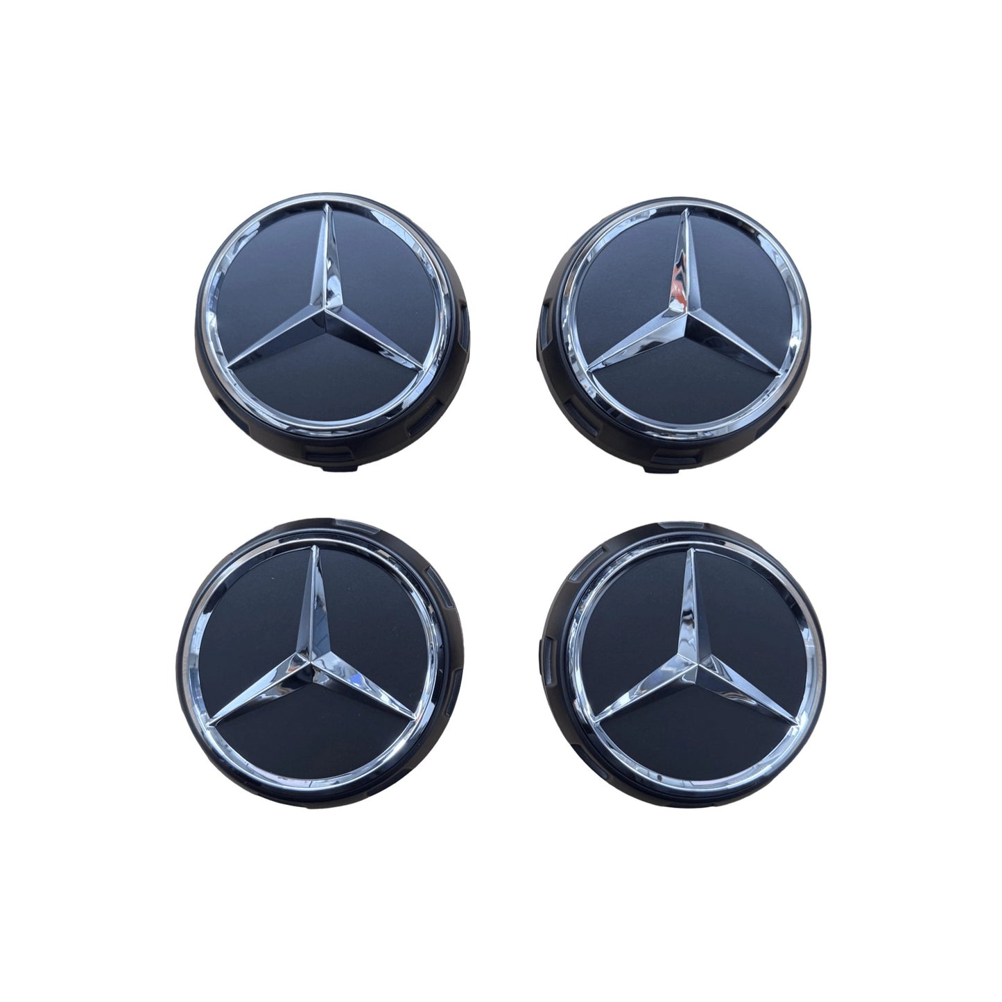 GenuineMercedes-BenzAMGSatinBlackAlloyWheelCentreCapsX4A0004000900