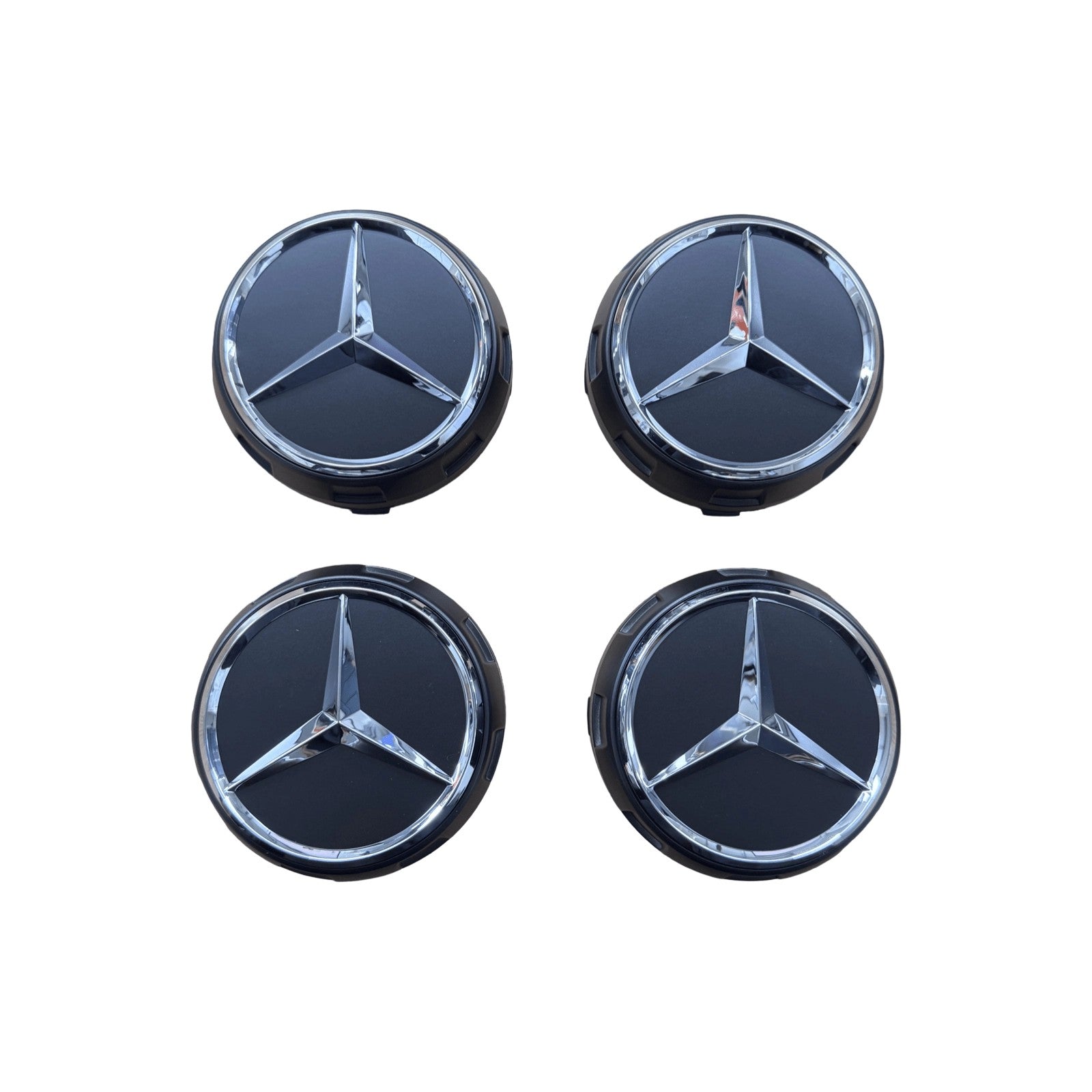 GenuineMercedes-BenzAMGSatinBlackAlloyWheelCentreCapsX4A0004000900