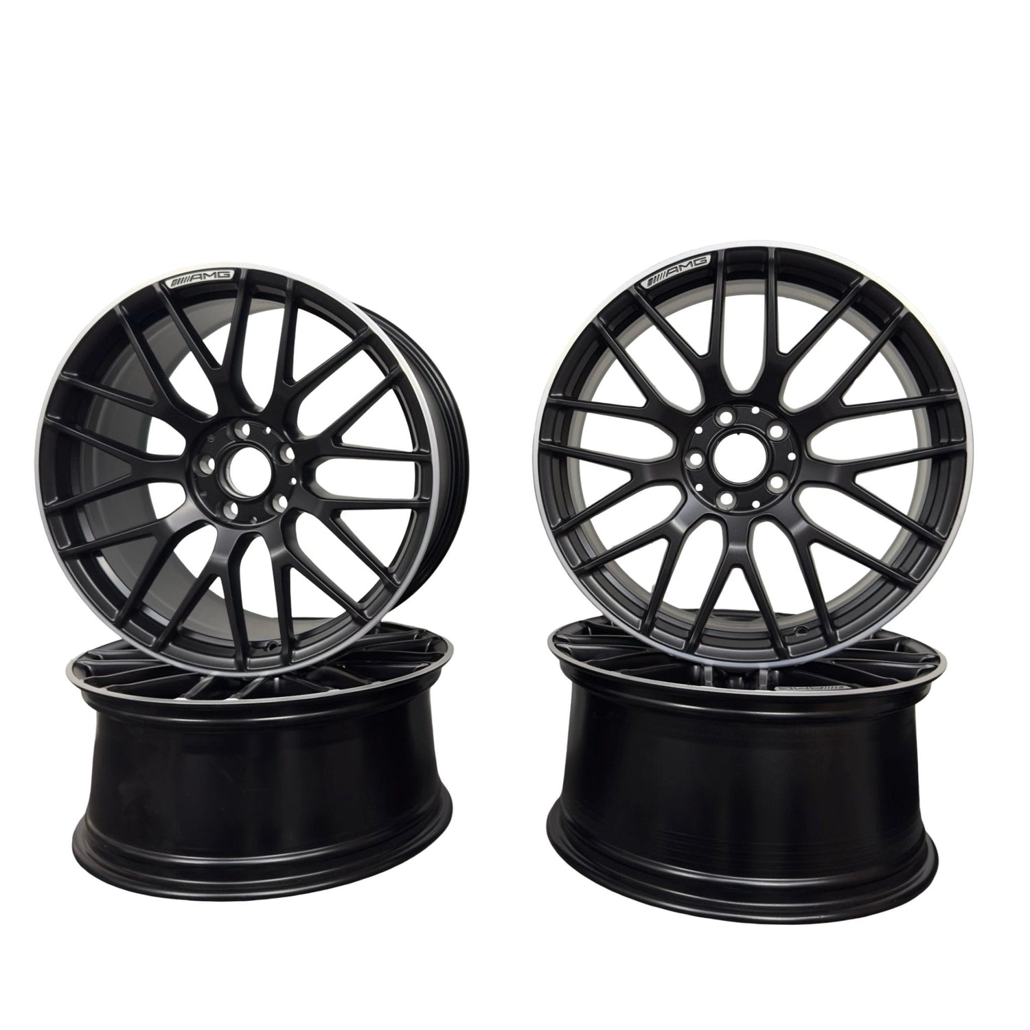 GenuineMercedesC63/C63SAMGW205MultiSpoke19InchAlloysSetof4A2054011800A2054011700