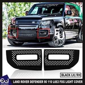 GLIGHTCOVERVENTSURROUNDSGRILLEGRILLFORLANDROVERDEFENDERL663GLOSS