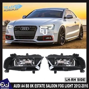 GLIGHTFORAUDIA4B88KESTATESALOON12-16FRONTFOGSPOTLAMPSETRH/LH