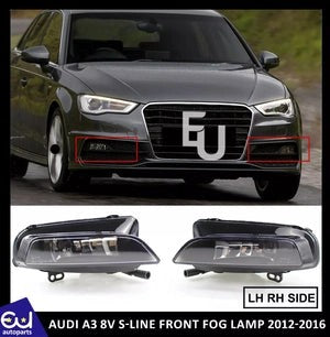 GLIGHTSFORAUDIA38VS-LINE12-16FRONTSPOTLAMPSPAIRDRIVERS&PASSENGER