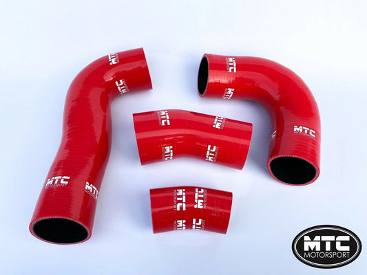 GolfRMK7GTI2.0TurboSiliconeBoostHosesRed|MTCMotorsport
