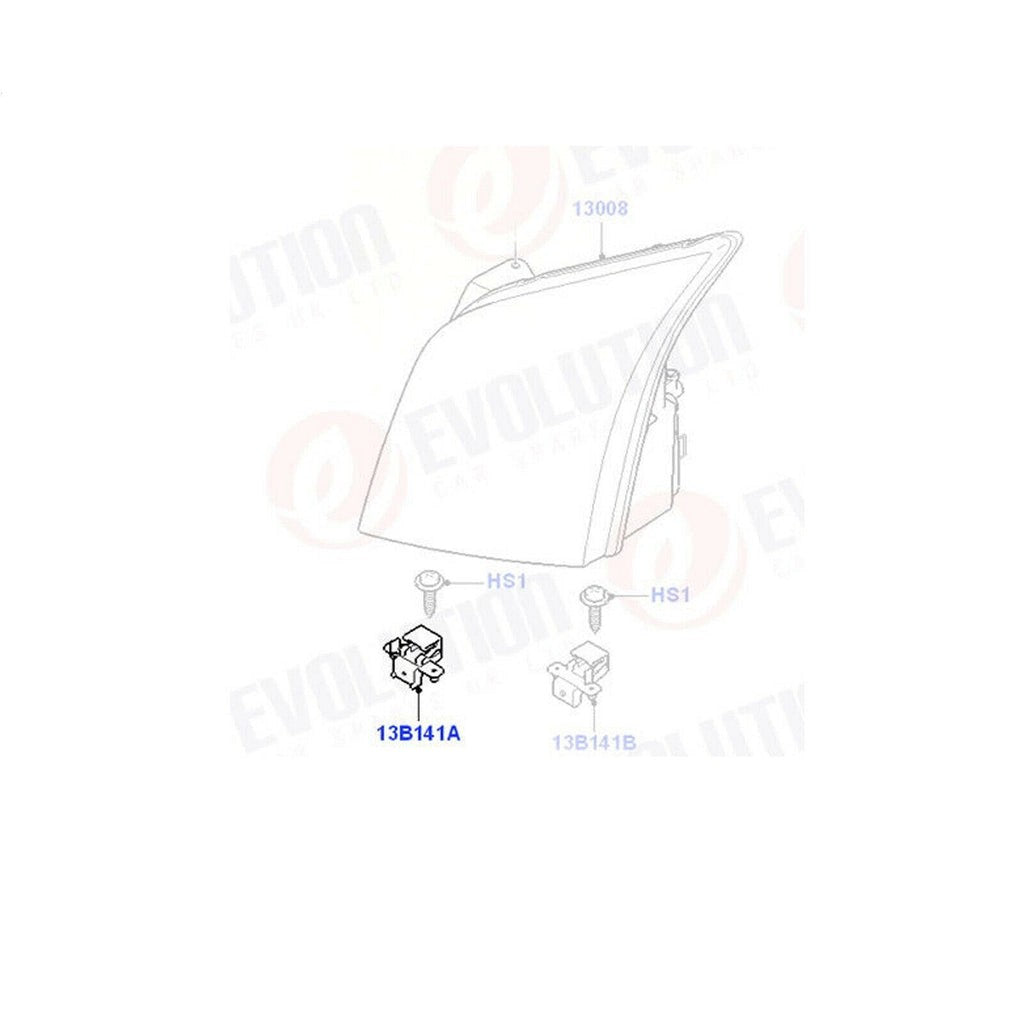 HeadlightInboardBottomInnerSideBracketFitsFordTransitMk71372212