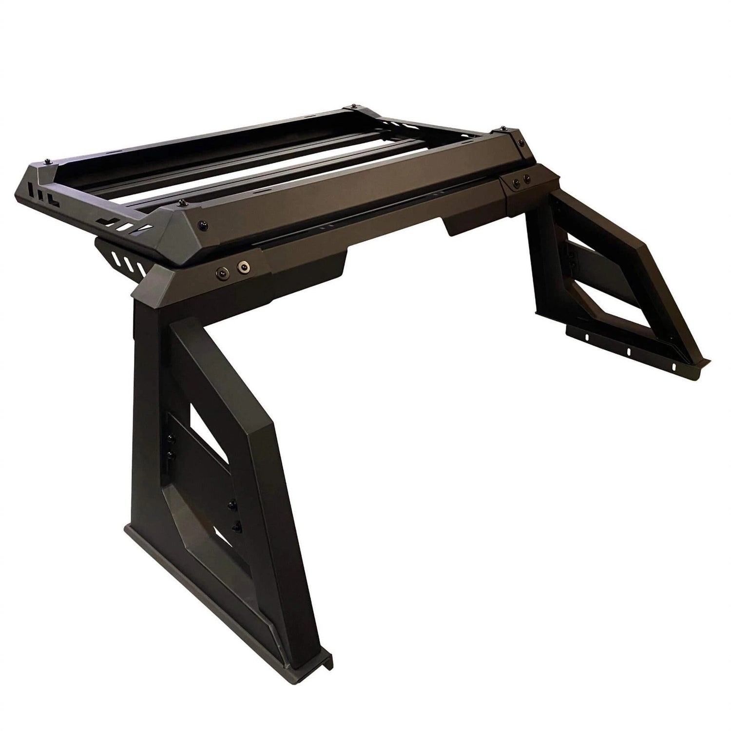 Heavy-DutyRollSportsBarwithIntegratedRoofRackfortheToyotaHilux2016+