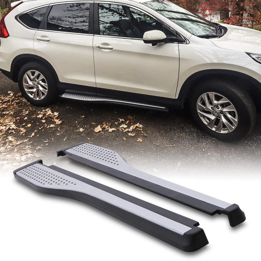 HondaCRV12-16SilverRunningBoardSideSteps