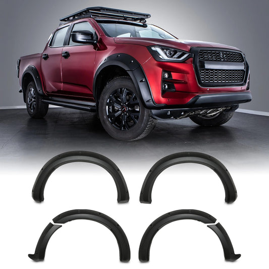 IsuzuD-MaxRG2021+MatteBlack75mmWheelArches