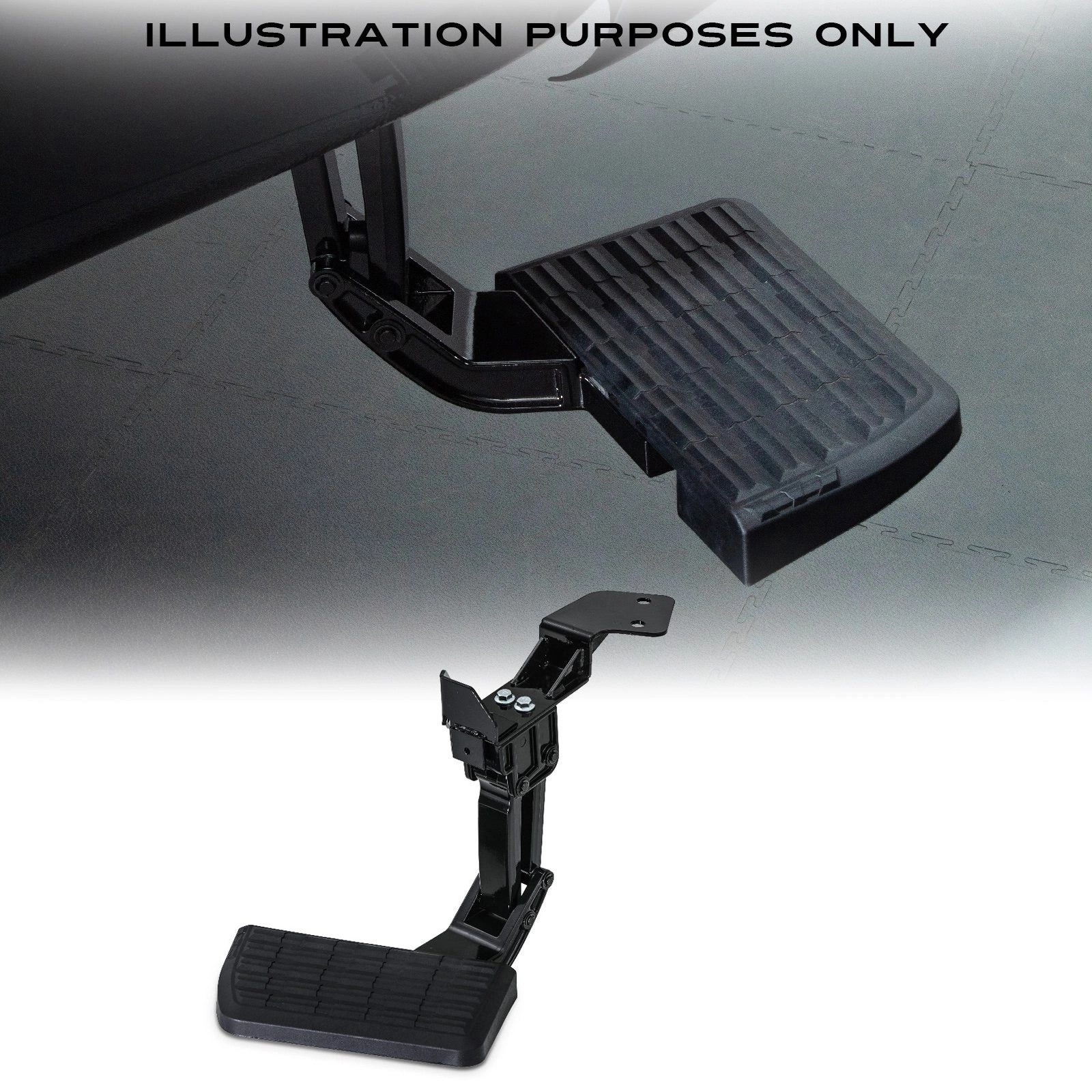 IsuzuD-MaxRTRG2012+RearRetractableBumperStep