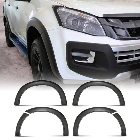 IsuzuDMax12-1545mmMatteBlackOEMStyleWheelArches