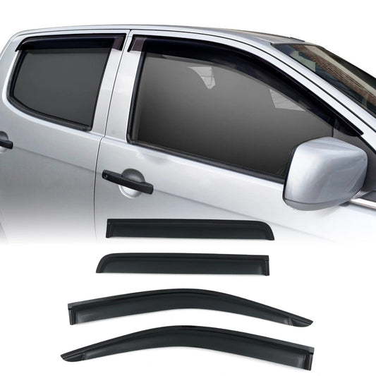 IsuzuDMax12-19BlackWindDeflectors