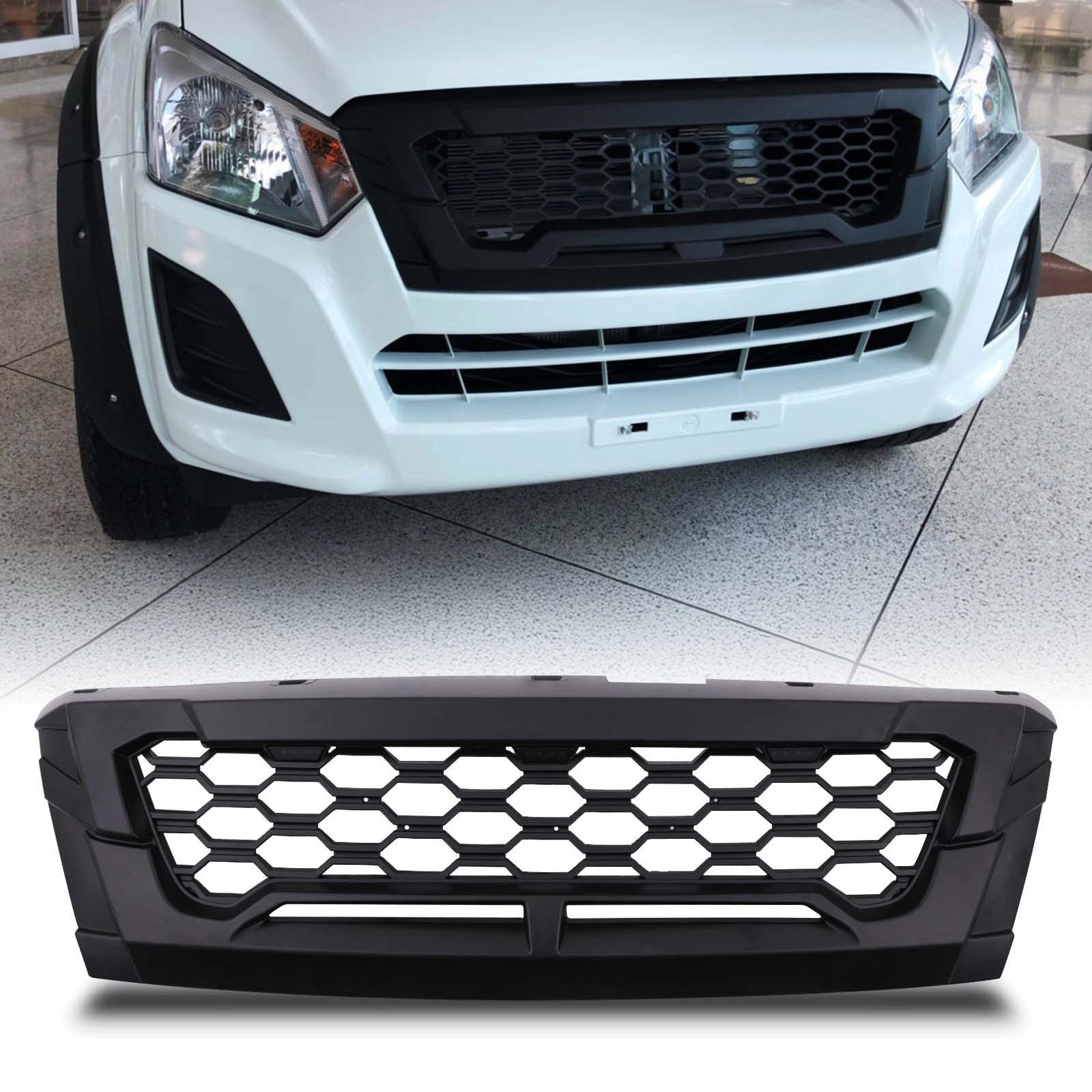 IsuzuDMax17-20BlackLEDGrille