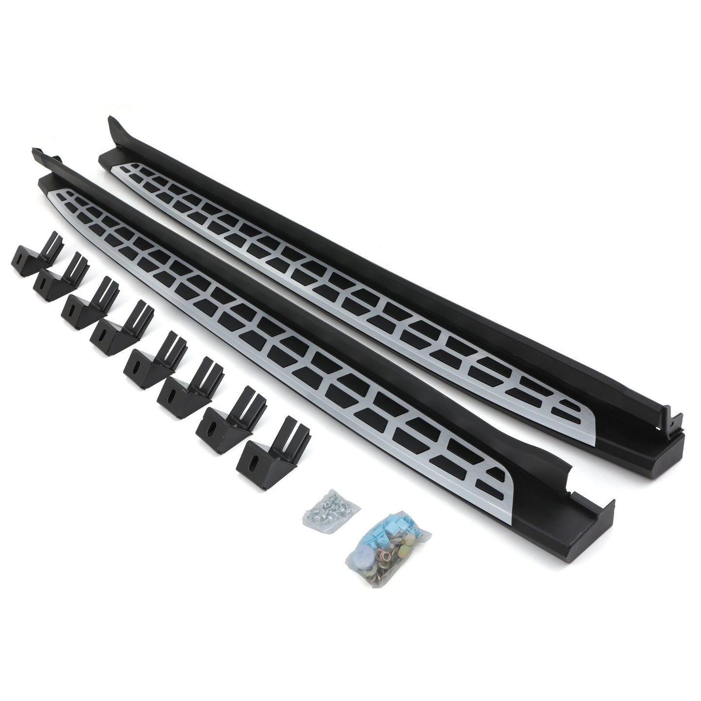 KiaSorentoMQ42020+BlackAndSilverSideSteps