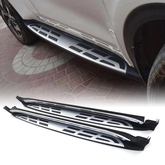 KiaSportageNQ52021+BlackAndSilverSideSteps