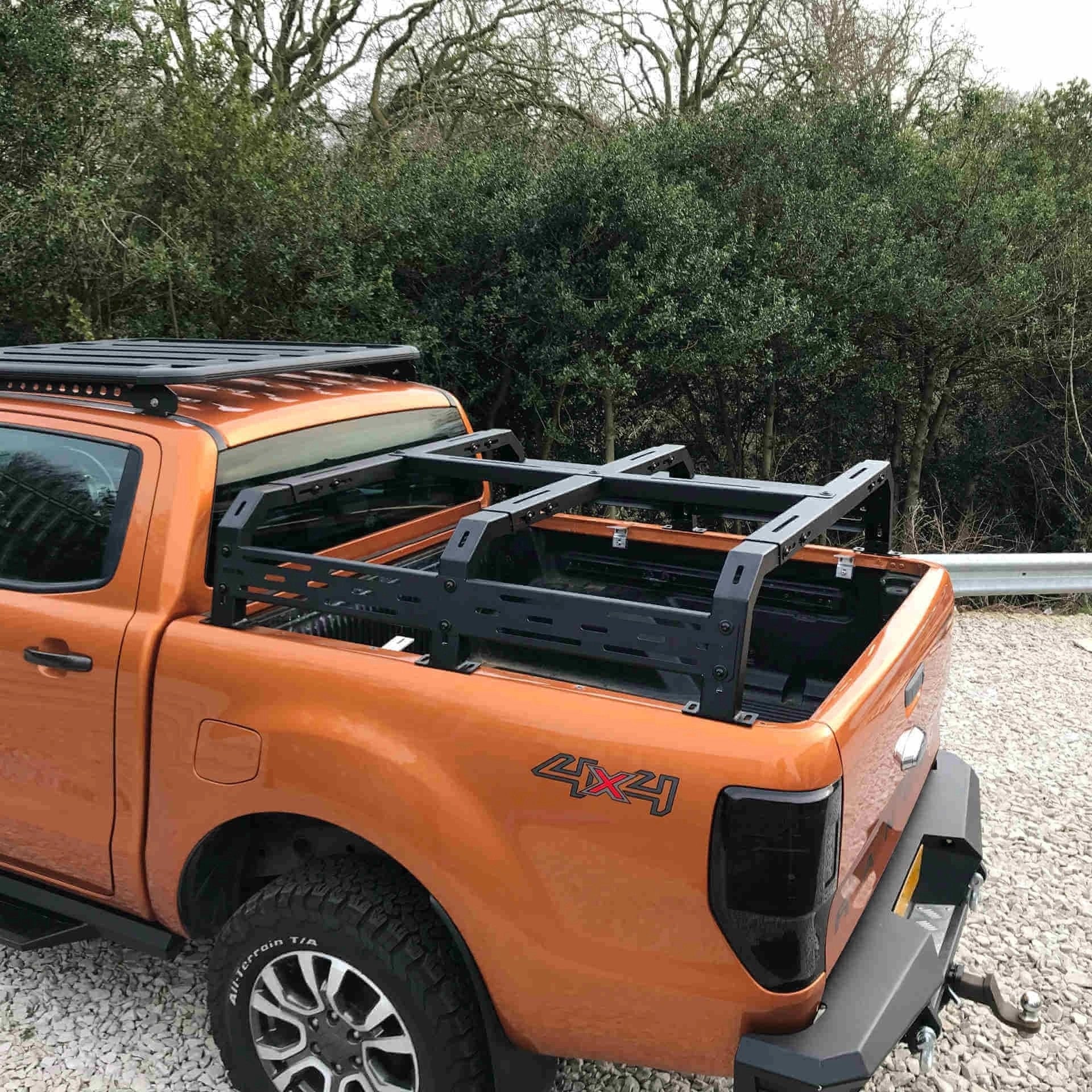 LowHeightAdjustableLoadBedRoofTopTentCargoRackforIsuzuD-Max12-20