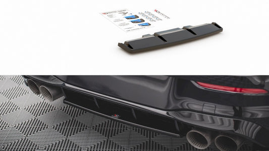 MaxtonDesignCentralRearSplitterforVolkswagenGolfMK8R(2020+)