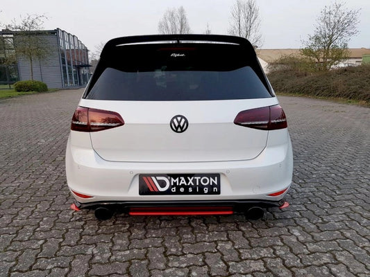 MaxtonDesignCentralRearSplitterforVolkswagenGolfMK7GTIClubsport(2016-2017)