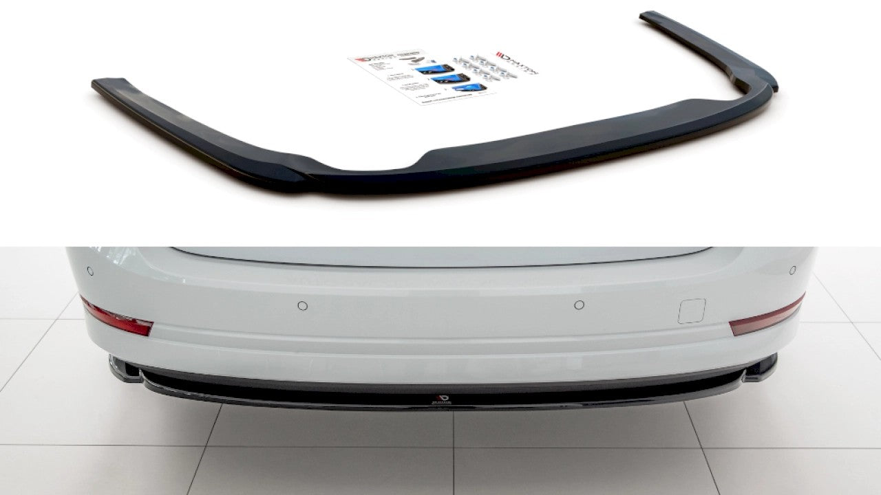 MaxtonDesignCentralRearSplitterforSkodaOctaviaMK4(2019+)