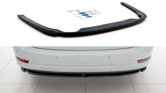 MaxtonDesignCentralRearSplitterforSkodaOctaviaMK4(2019+)