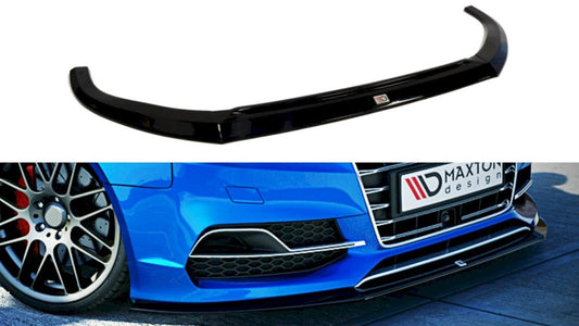 MaxtonDesignFrontSplitterforAudiS38VSaloon,Cabrio/AudiA38VS-LineSaloon,Cabrio(2013-2016)