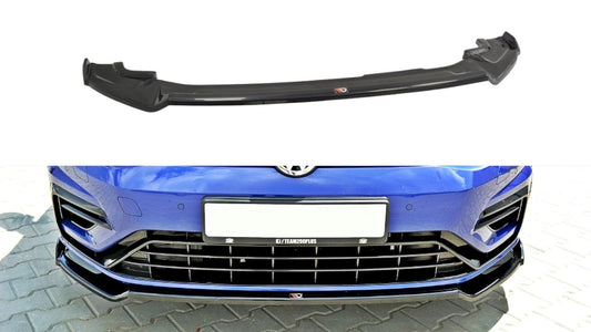 MaxtonDesignFrontSplitterV.1forVolkswagenGolfMK7.5R(2017-2019)