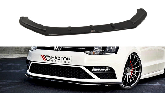 MaxtonDesignFrontSplitterV.1forVolkswagenPoloMK5GTI(Facelift)(2015-2017)