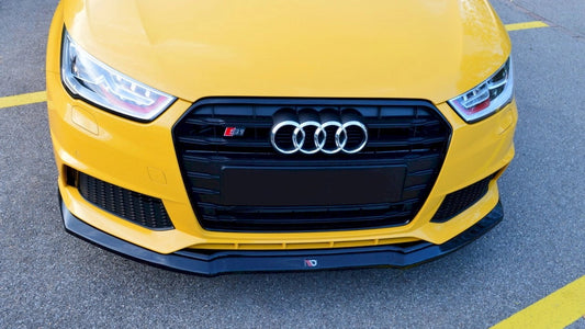 MaxtonDesignFrontSplitterV.1forAudiS1MK1(2014-2018)