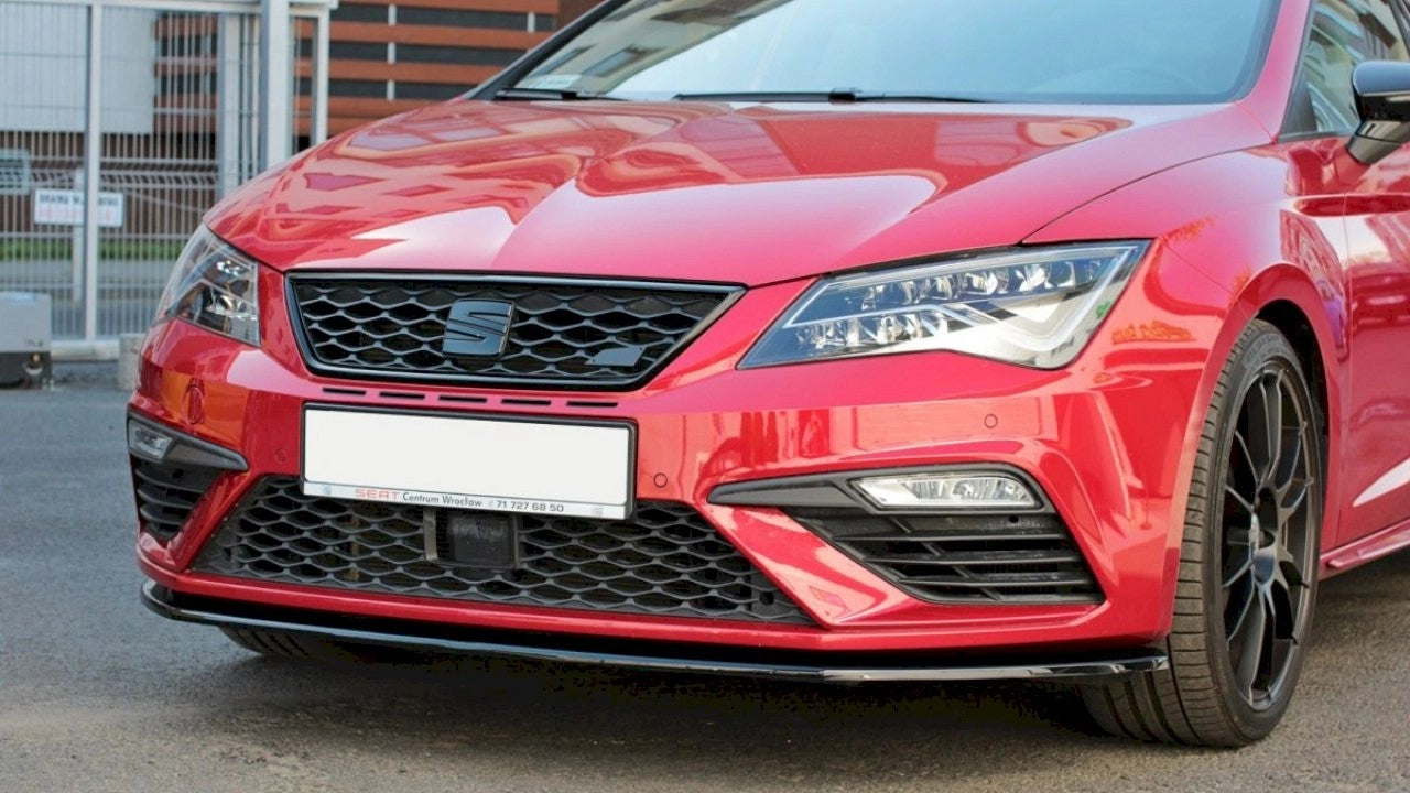 MaxtonDesignFrontSplitterV.1forSeatLeonMK3.5Cupra/FR(2017-2019)