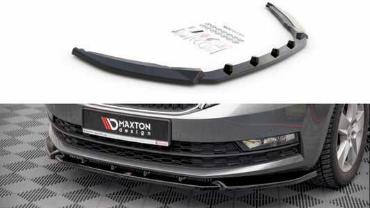 MaxtonDesignFrontSplitterV.1forSkodaOctaviaMK3.5(2016-2020)