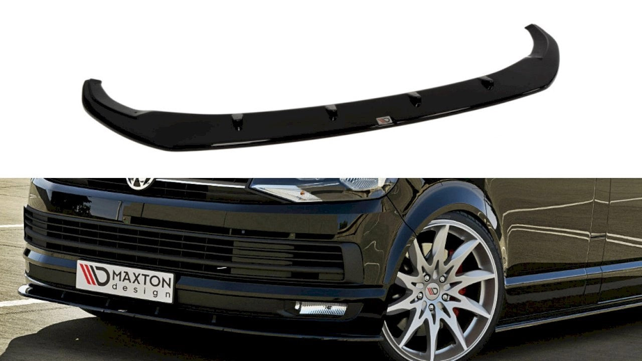 MaxtonDesignFrontSplitterV.1forVolkswagenT6(2015-19)