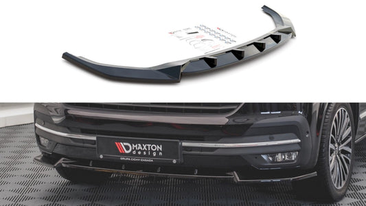 MaxtonDesignFrontSplitterV.1VolkwagenT6Facelift(2019-)