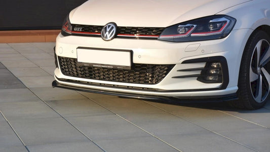 MaxtonDesignFrontSplitterV.2forVolkswagenGolfMK7.5GTI/GTD/GTE(2017-2019)