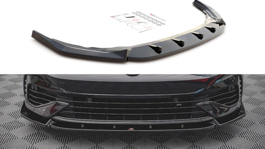 MaxtonDesignFrontSplitterV.2forVolkswagenGolfMK8R(2020+)