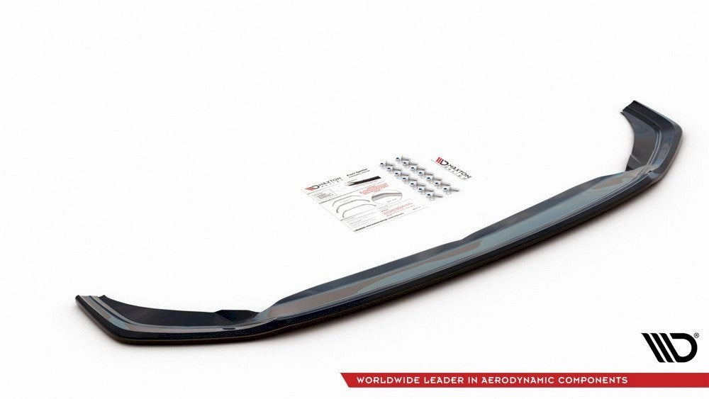 MaxtonDesignFrontSplitterV.2forVolkswagenPoloMK6AWGTI(2017-2021)