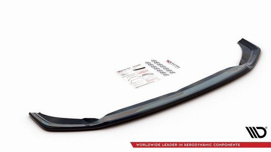 MaxtonDesignFrontSplitterV.2forVolkswagenPoloMK6AWGTI(2017-2021)