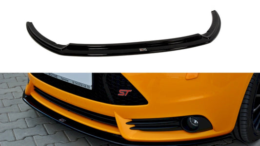 MaxtonDesignFrontSplitterV.2forFordFocusMK3ST250Pre-Face(2012-2014)