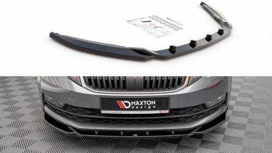 MaxtonDesignFrontSplitterV.2forSkodaOctaviaMK3.5(2016-2020)