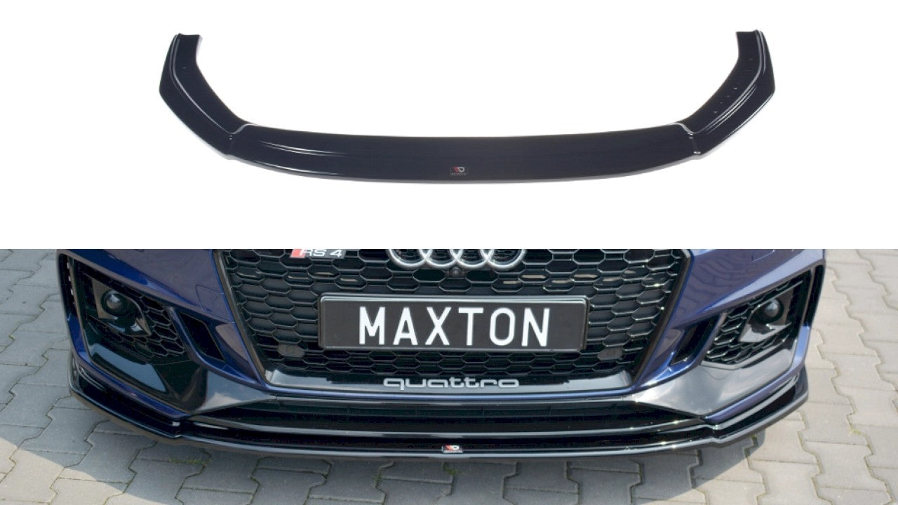 MaxtonDesignFrontSplitterV.2forAudiRS4B9(2017-2019)