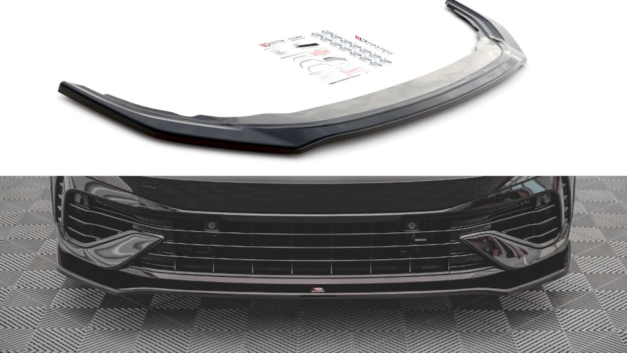 MaxtonDesignFrontSplitterV.3forVolkswagenGolfMK8R(2020+)