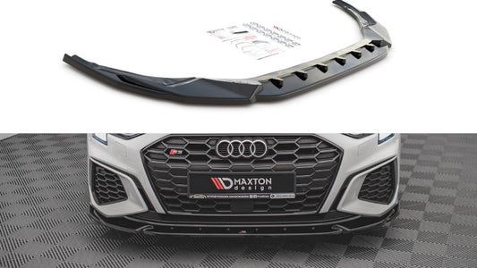MaxtonDesignFrontSplitterV.3forAudiS3/A3S-Line8Y(2020+)