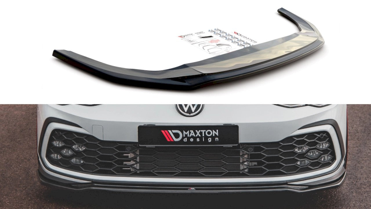 MaxtonDesignFrontSplitterV.4forVolkswagenGolfMK8GTI(2020+)