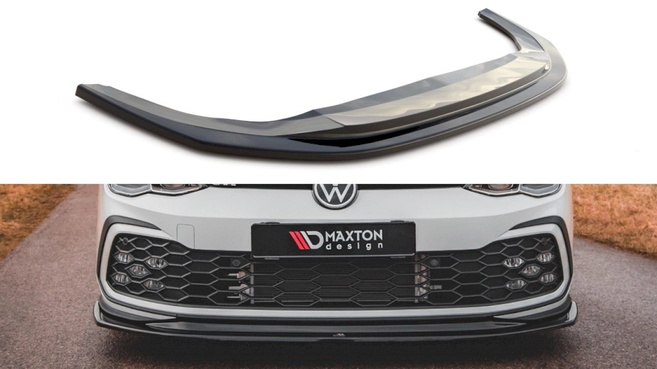 MaxtonDesignFrontSplitterV.5forVolkswagenGolfMK8GTI(2020+)