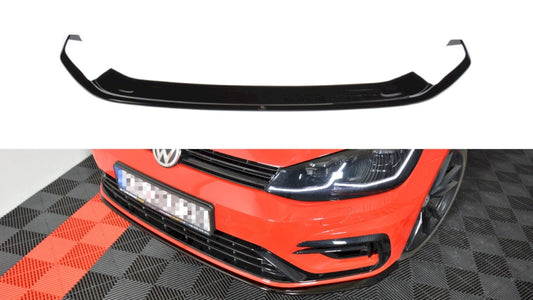 MaxtonDesignFrontSplitterV.7forVolkswagenGolfMK7.5R(2017-2019)