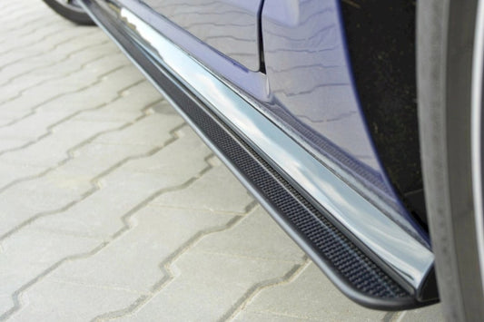 MaxtonDesignRacingCarbonSideSkirtsForVolkswagenGolfMK7.5R(2017-2019)