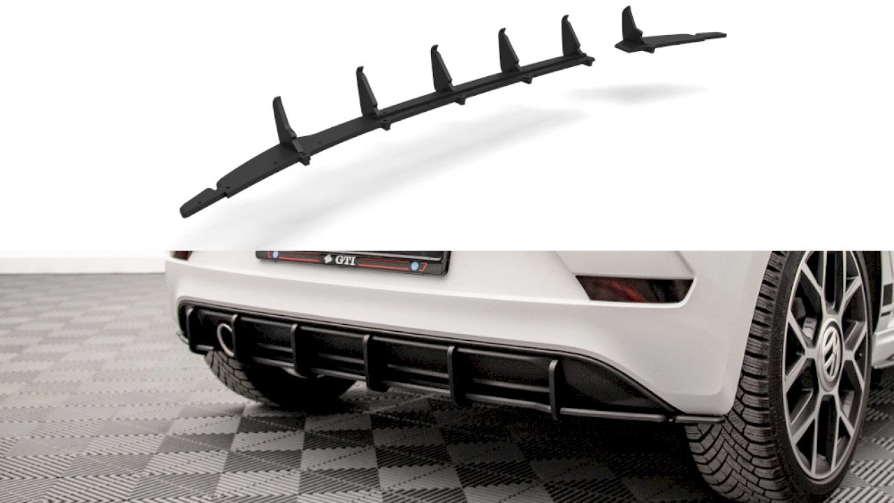 MaxtonDesignRacingDurabilityRearDiffuserForVolkswagenUPGTI(2018+)