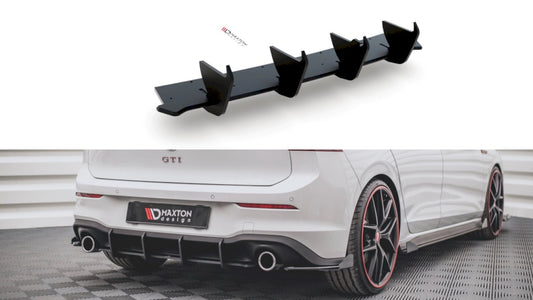 MaxtonDesignRacingDurabilityRearDiffuserV.1ForVolkswagenGolfMK8GTI(2020+)